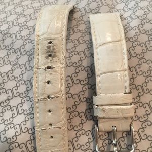 Michele Genuine Alligator Watch Band Sz 18